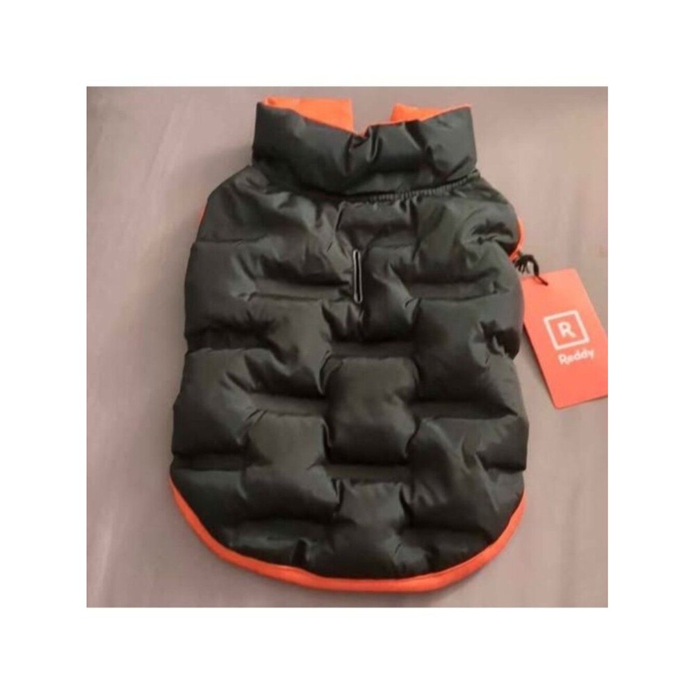 Reddy XS Black & Red Dog Puffer Jacket NEW